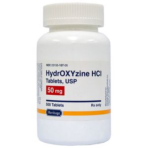 Rx Hydroxyzine HCl Tablets