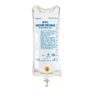 Rx Sodium Chloride 0.9% x 1000ml bag