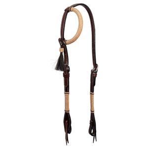 Natural Rawhide One Ear Headstall