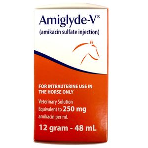 Rx Amiglyde-V, 250mg/ml injection x 48ml bottle