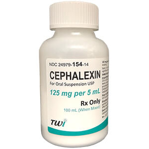 Rx Cephalexin Oral Suspension