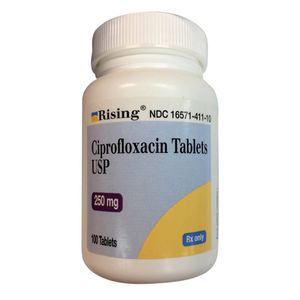 Rx Ciprofloxacin HCl Tablets