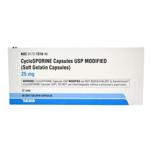 Rx Cyclosporine modified, 30 Gel Capsules