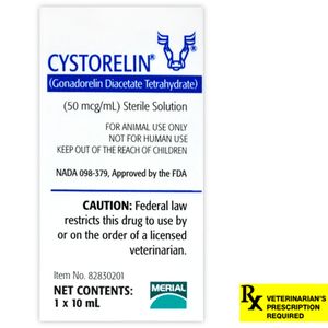 Rx Cystorelin Solution Vial