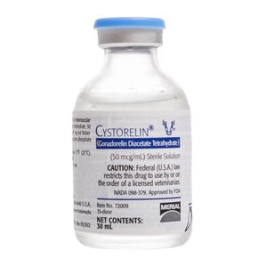 Rx Cystorelin Solution Vial