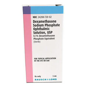 Rx Dexamethasone Ophthalmic Solution 0.1%, 5 mL