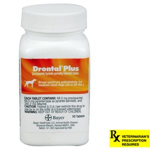 Rx Drontal Plus for Dogs