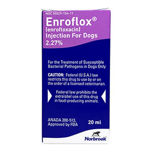 Rx Enroflox Injection, 22.7mg x 20 ml Vial