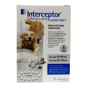 Rx Interceptor Tablets for Dogs & Cats