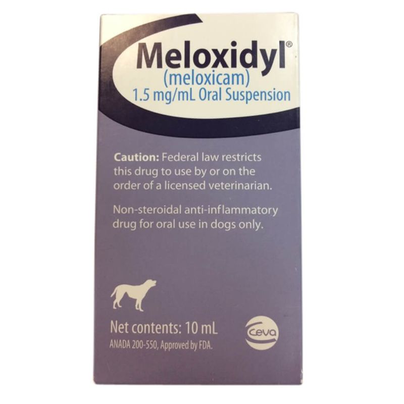 Rx Meloxidyl Oral Susp, 1.5 mg/ml x 10ml Bottle - Jeffers