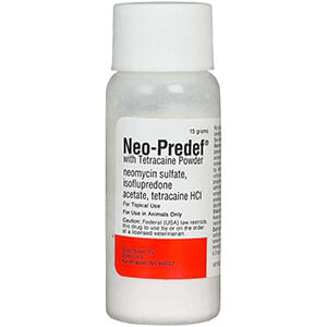 Rx Neo Predef w/Tetracaine Powder