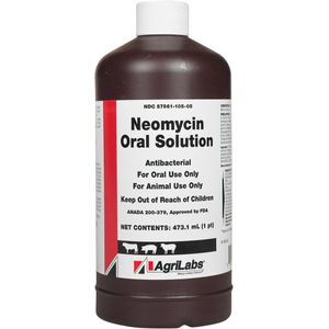 Rx Neomycin Oral Solution, 473ml
