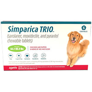 Simparica Trio Chewable Tablets