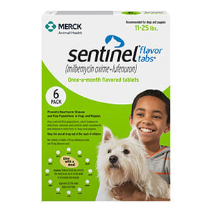 Rx Sentinel® Flavor Tabs® for Dogs