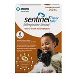 Sentinel for Dogs 2-10lb 6Tablets