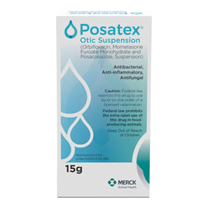 Rx Posatex Otic Suspension, 15 gm Bottle