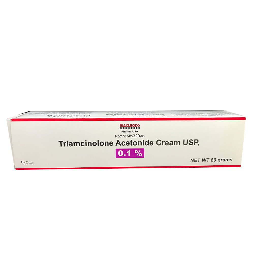Rx triamcinolone cream 80 gm tube jeffers