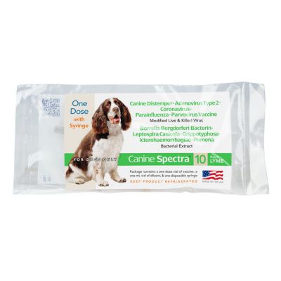 Canine Spectra 10 Plus Lyme, 1 Dose - Jeffers