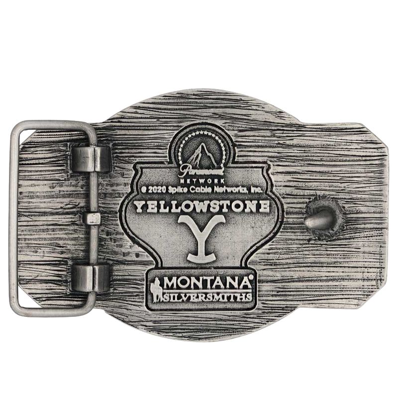 The Y Yellowstone Dutton Ranch Attitude Belt Buckle Jeffers