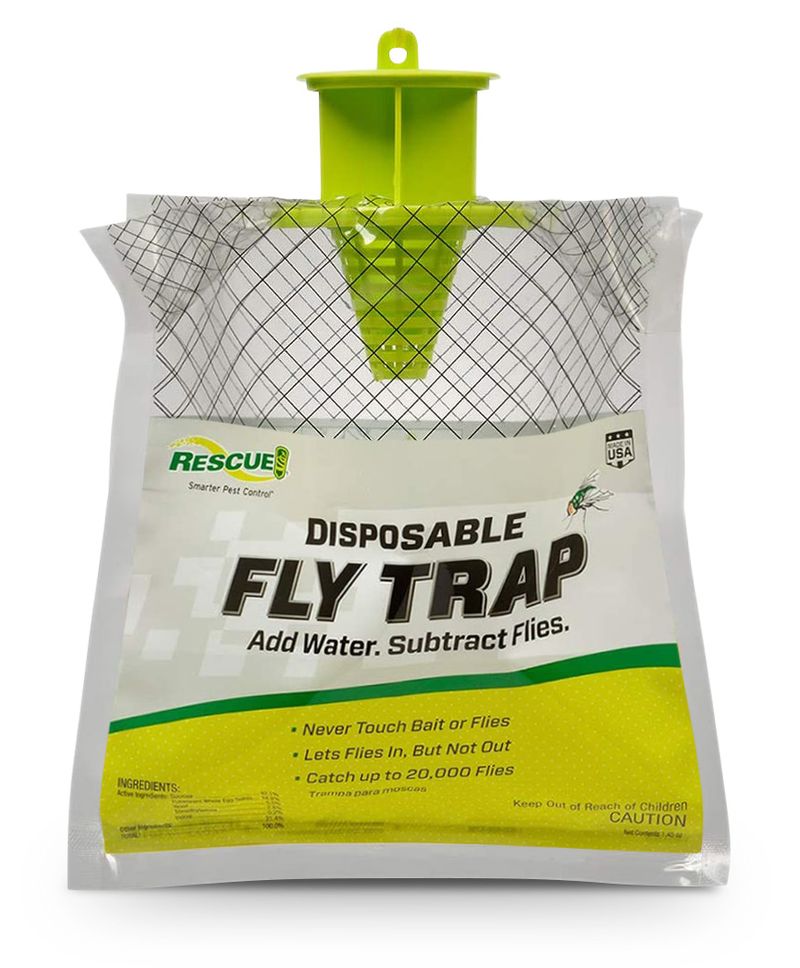 RESCUE! Outdoor Disposable Hanging Fly Traps Pest Control Jeffers