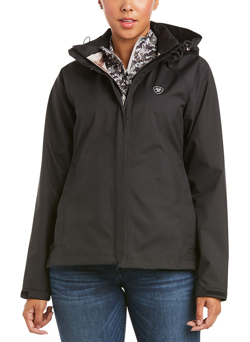 Ladies packable 2024 waterproof jacket