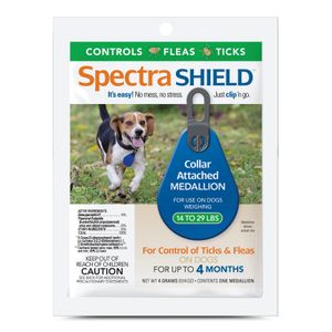 Spectra Shield Collar Medallion for Dogs