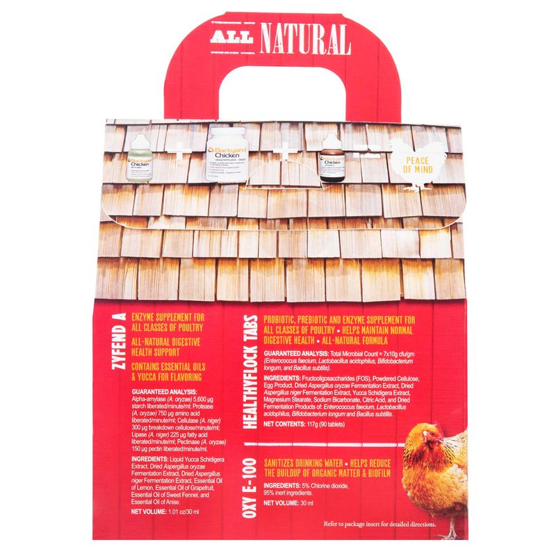 Backyard Chicken Health Pack, 3 pack Jeffers