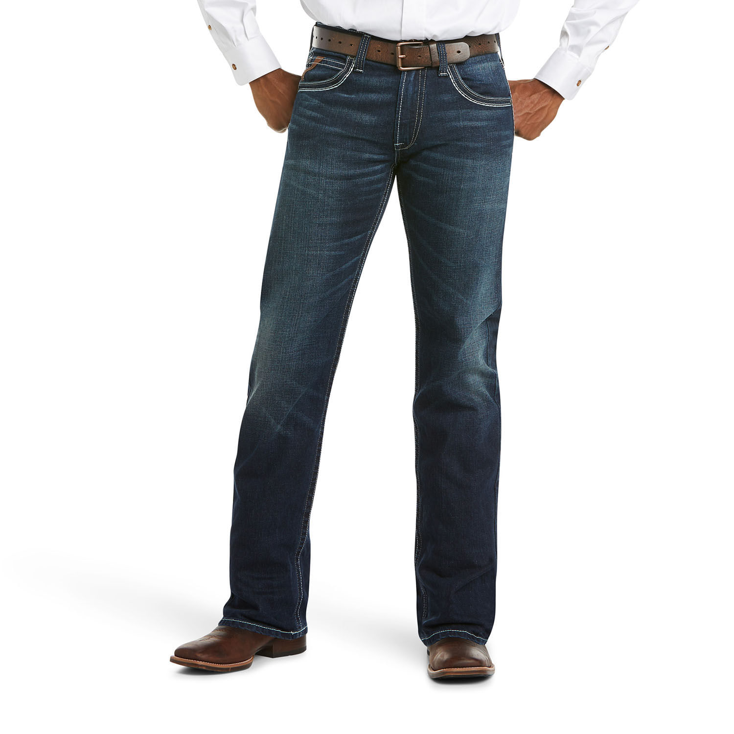 Ariat M5 Slim Stretch Coltrane Stackable Straight Leg Jean - Jeffers