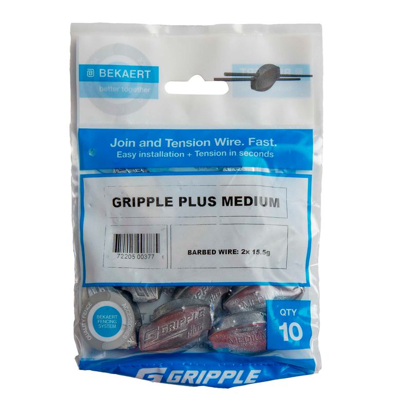 Gripple Plus Medium Joiner, 10 ct Bag Jeffers