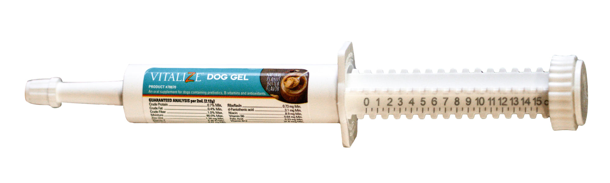 Vitalize Dog Gel, 15 mL Jeffers