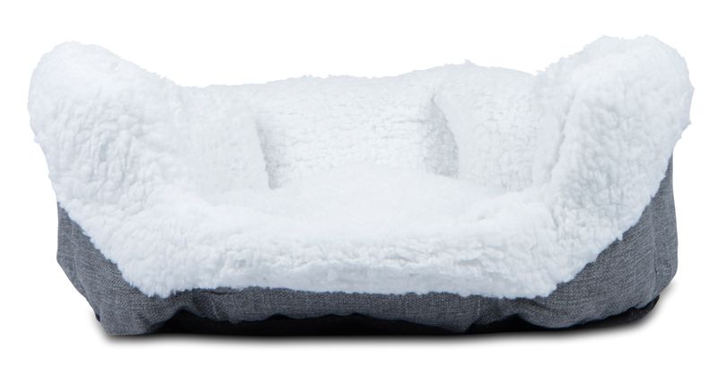 Glove-Style-Pet-Bed-Gray