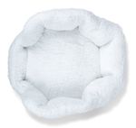 Glove-Style-Pet-Bed-Gray-top