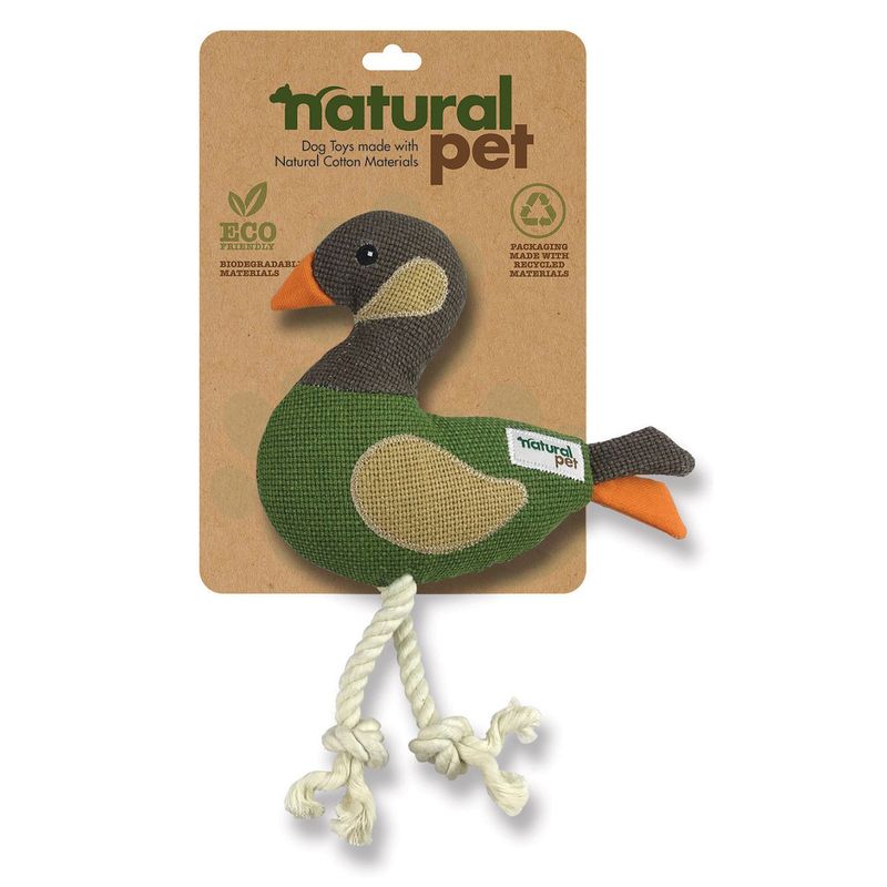 Canvas duck dog clearance toy