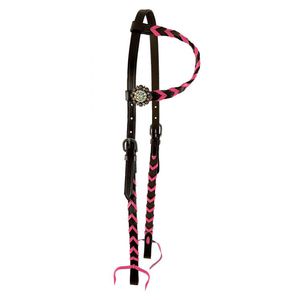 Showman Buckstitch One Ear Headstall