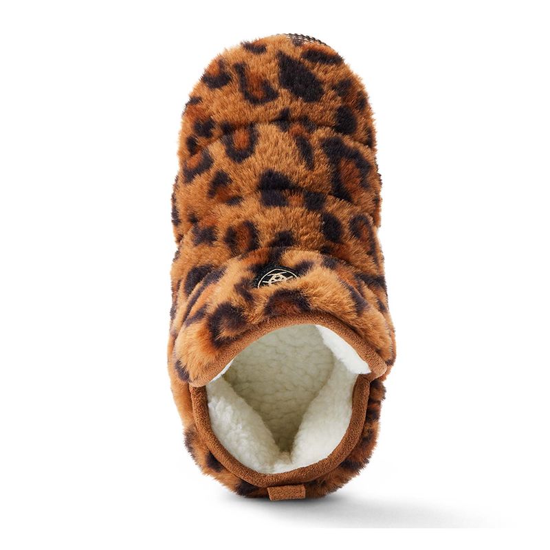 Leopard bootie online slippers