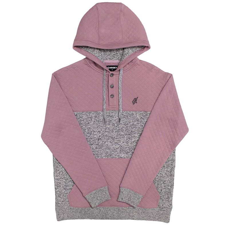 Hooey Jimmy Ladies Hoodie Purple And Gray Jeffers