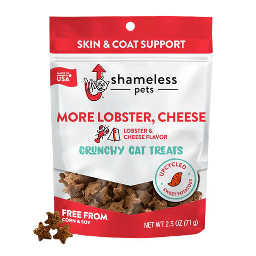 Shameless Pets Crunchy Cat Treats in Chicken & Catnip Flavor Jeffers