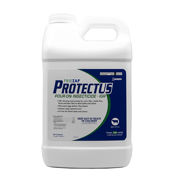 Prozap Protectus for Cattle PourOn Insecticide Jeffers