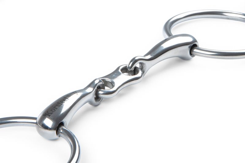 JP Korsteel French Link Loose Ring Snaffle Bit - Jeffers