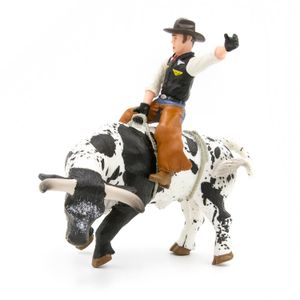 Little Buster Bucking Bull and Rider