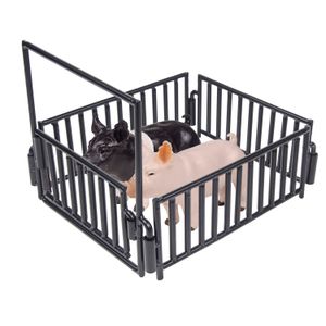 Little Buster Hog, Lamb & Goat Stall, Black