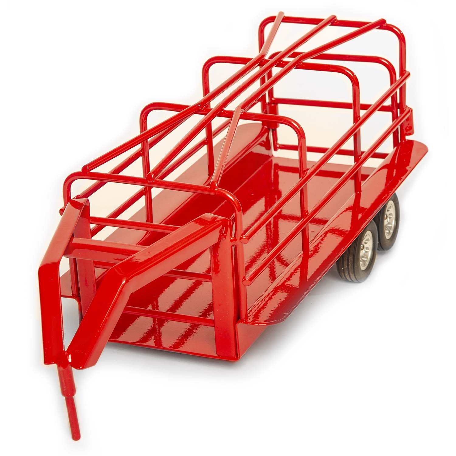 Little Buster Gooseneck Ranch Trailer, Red Jeffers