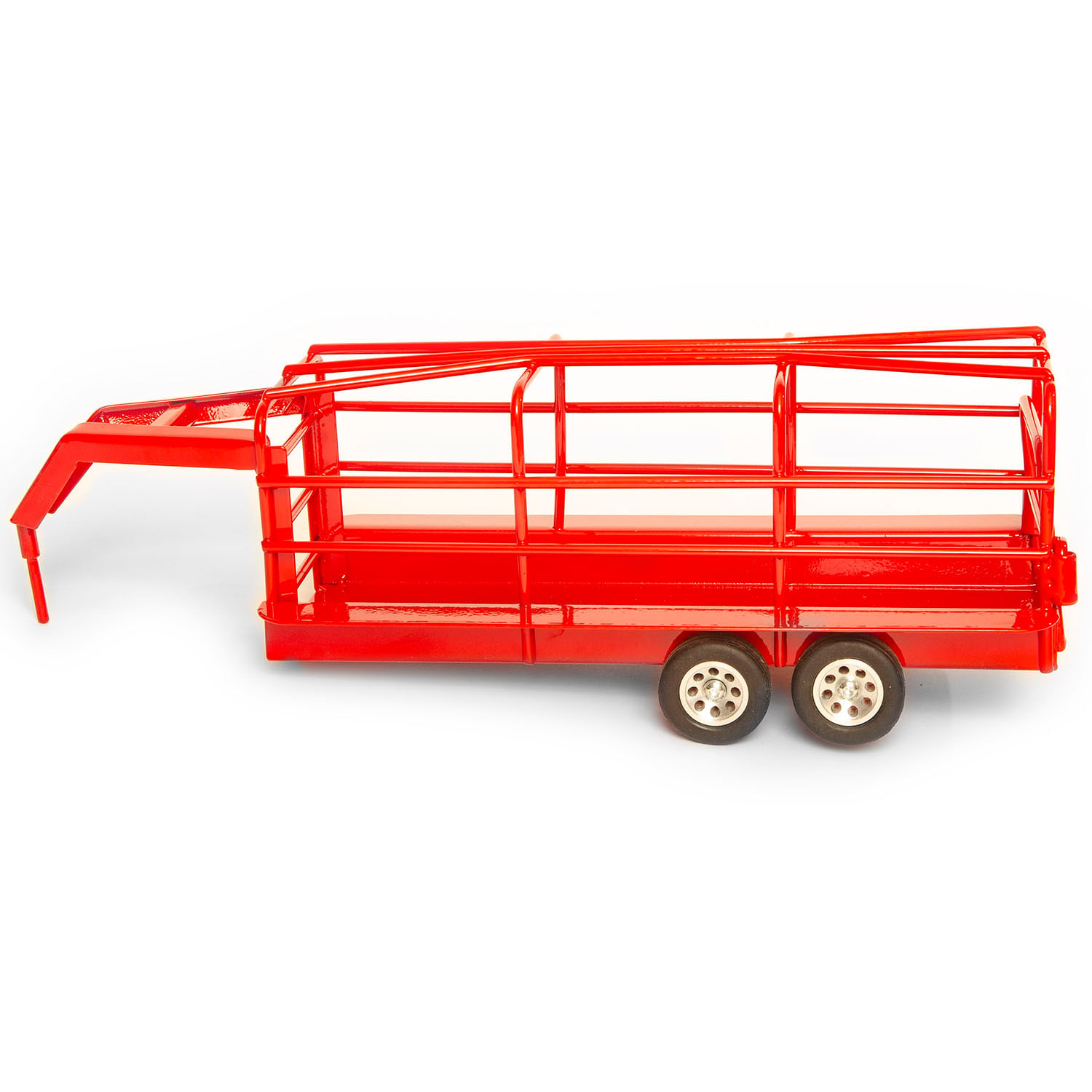 Little Buster Gooseneck Ranch Trailer, Red Jeffers