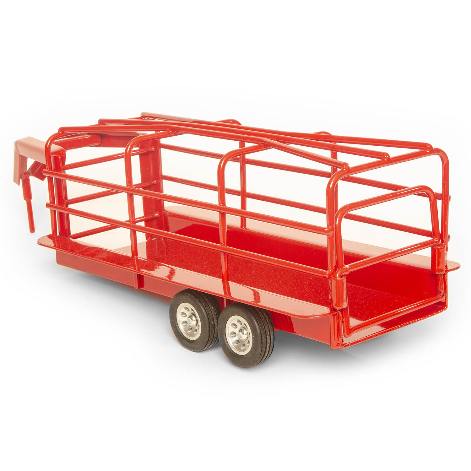 Little Buster Gooseneck Ranch Trailer, Red Jeffers