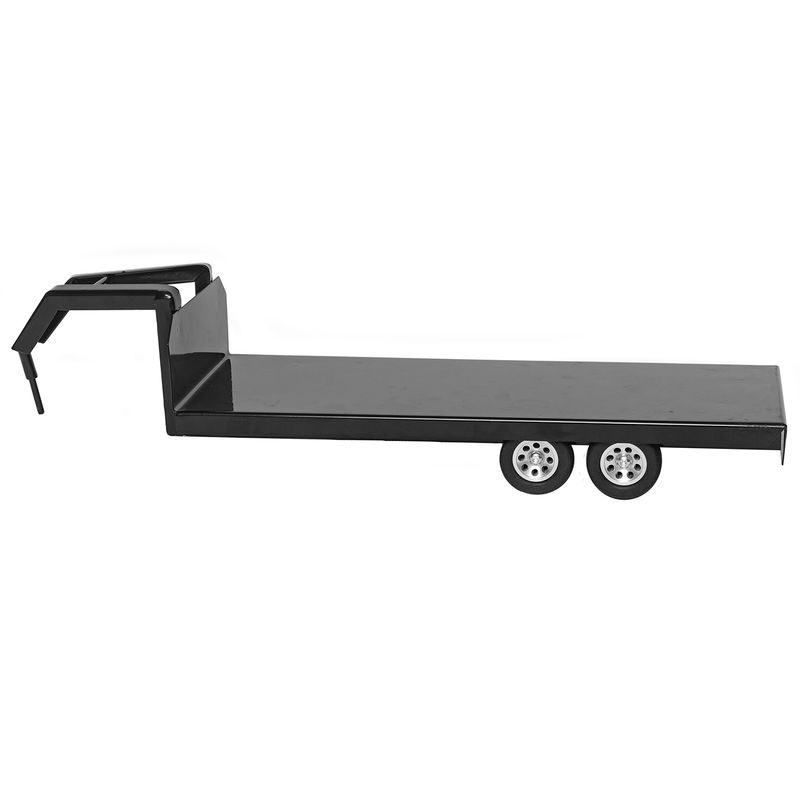 Little Buster Flatbed Gooseneck Trailer, Black - Jeffers