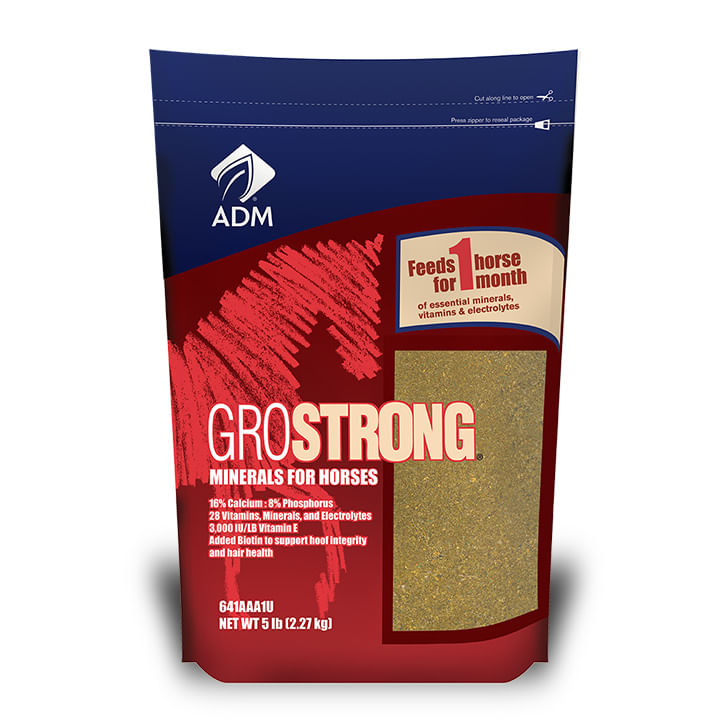 ADM GROSTRONG Granules Horse Supplement, 5 lb Jeffers