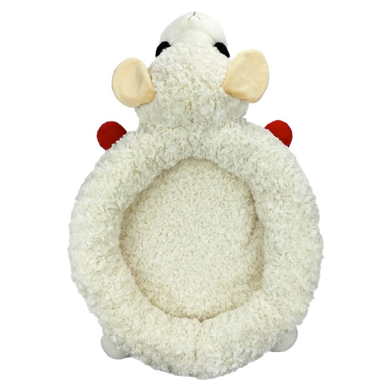 Big lamb store chop dog toy