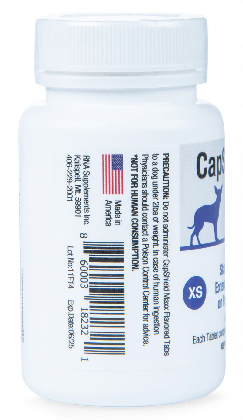 CapShield Maxx Tabs for Dogs, 6 ct Jeffers