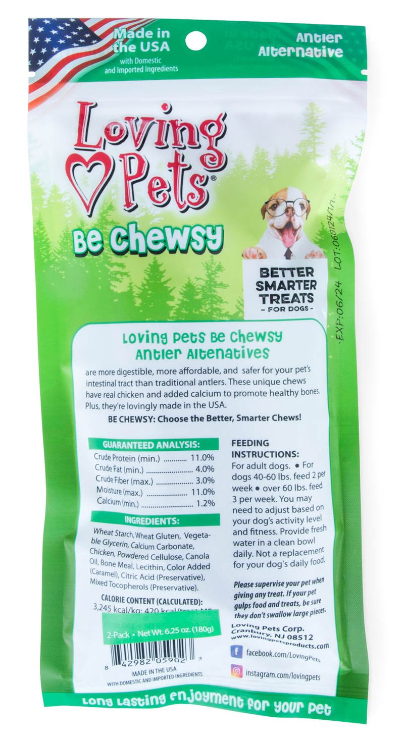 Loving Pets Be Chewsy Antler Chew Alternatives Jeffers