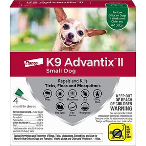 K9 Advantix II Flea and Tick Prevention for Dogs